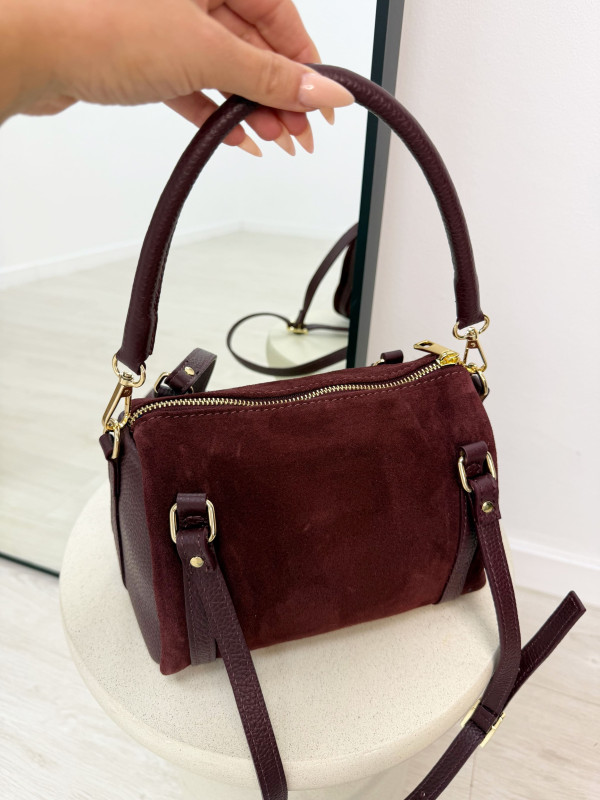 BOLSO SPEEDY BURDEOS (PIEL 100%)